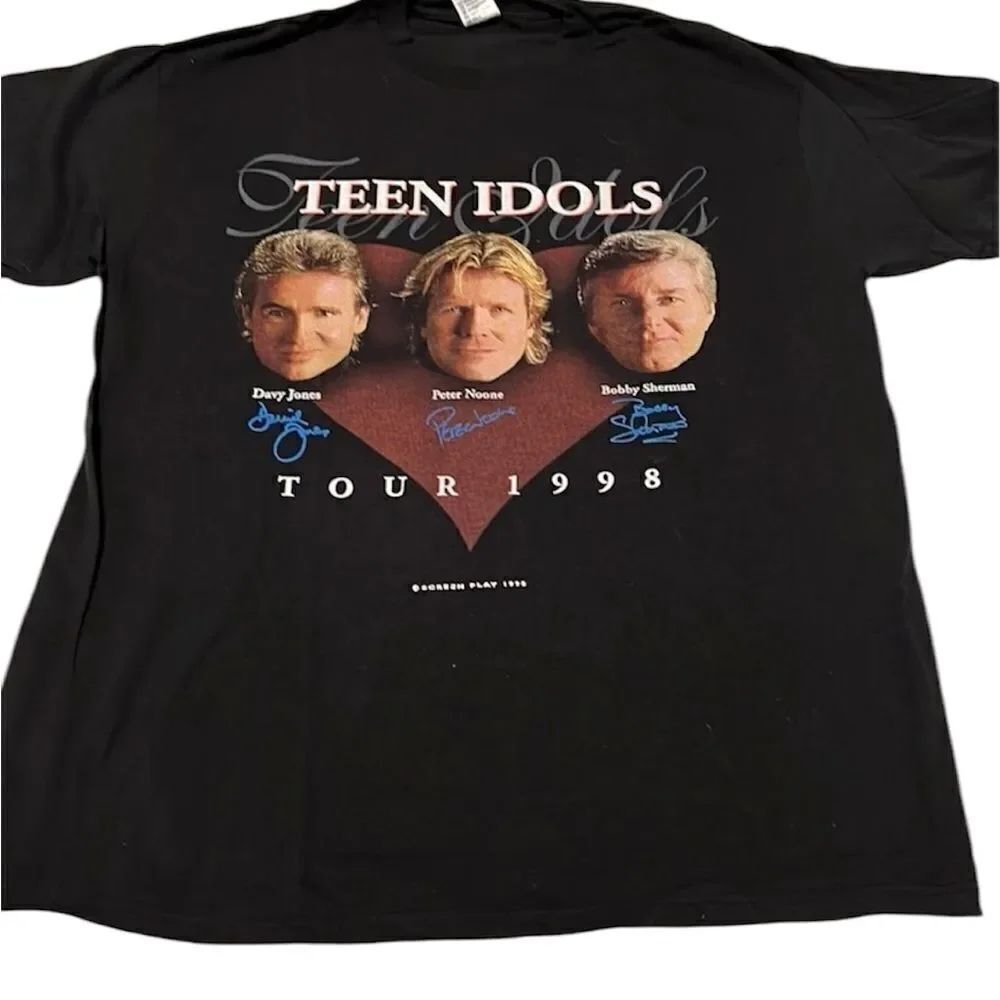 NWOT 1998 vintage authentic Teen Idols Davy Jones Bobbie Sherman Peter Noone